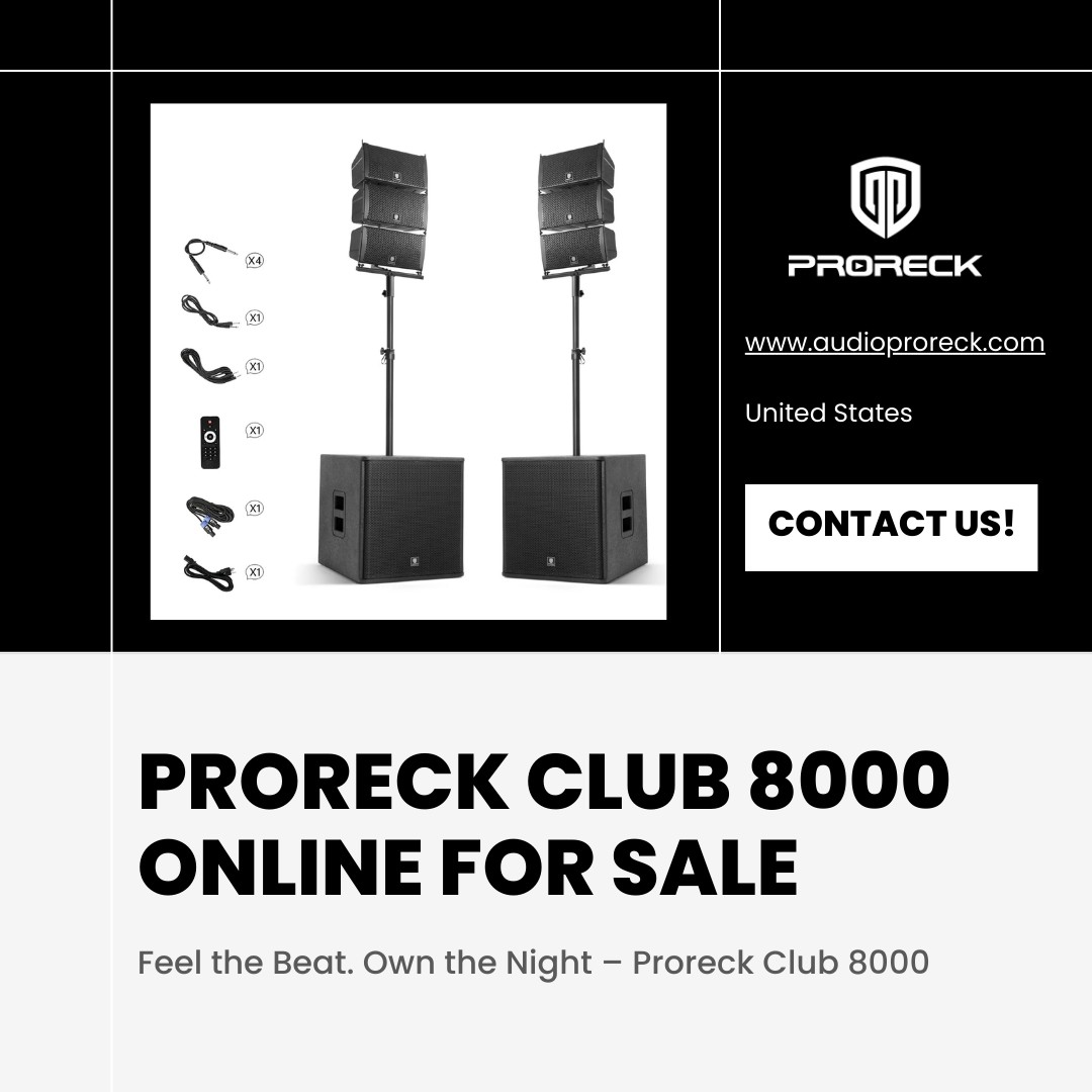Proreck Club 8000: The Ultimate Sound Experience