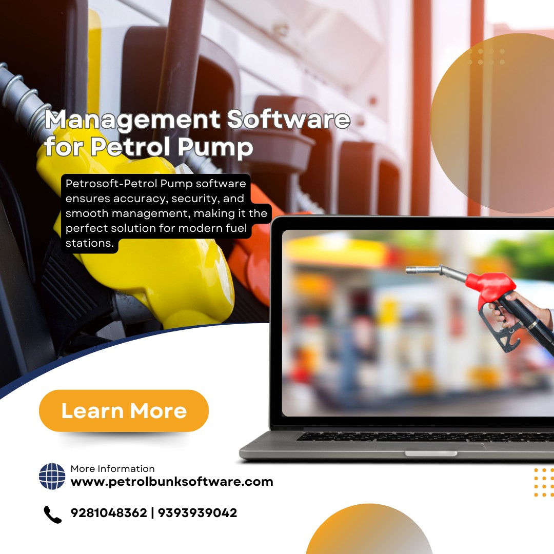 Petrosoft - Easy and Secure Petrol Pump Management Software