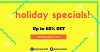 Holiday Specials! Get up to 68% OFF on Bohemian Products