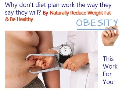 Why don't weight loss programs work the way they say they will? 