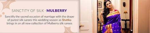 Shop for Mulberry Silk Sarees Online