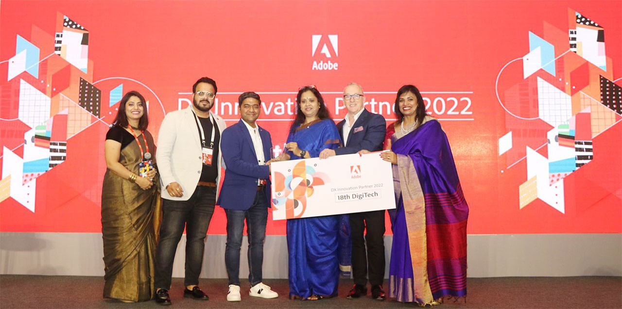 18th DigiTech Bags the DX Innovation Award 2022 from Adobe