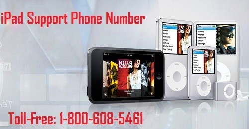 iPad Support Phone Number 1-800-608-5461