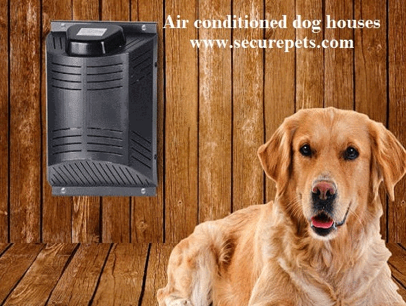 Air conditioned dog houses