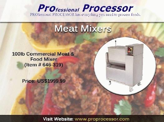 Meat Mixer Machines | Proprocessor.com