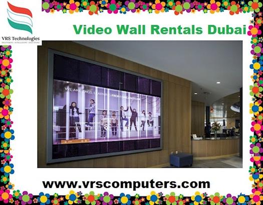 Video wall rentals Dubai