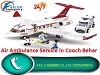 Emergency Air Ambulance Service in Cooch Behar with Best in Patient Care