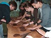 Teachers making chocolate quetzaltenango