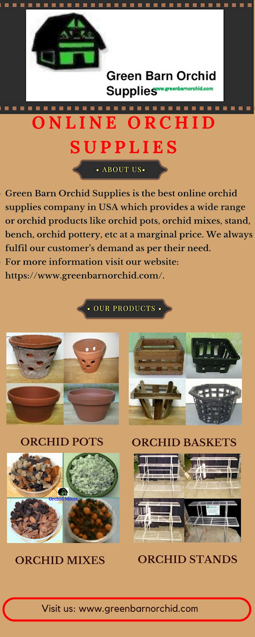 Best online orchid supplies in Florida | Green Barn Orchid Supplies