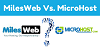 MilesWeb Vs. MicroHost - Compare Which is best for your needs?