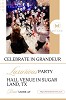 Celebrate in Grandeur: Luxurious Party Hall Venue in Sugar Land, TX