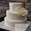 Fondant Pearl Wedding Cake