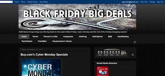 Black Friday Big Deals Blog