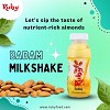 Best Refershing drink Ruby Badam Milk.