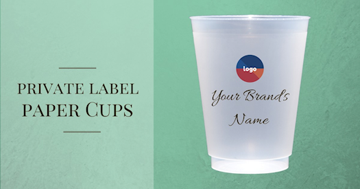 Market Your Brand To The Customers With Customized Private Label Paper Cups In Bulk From CustACup