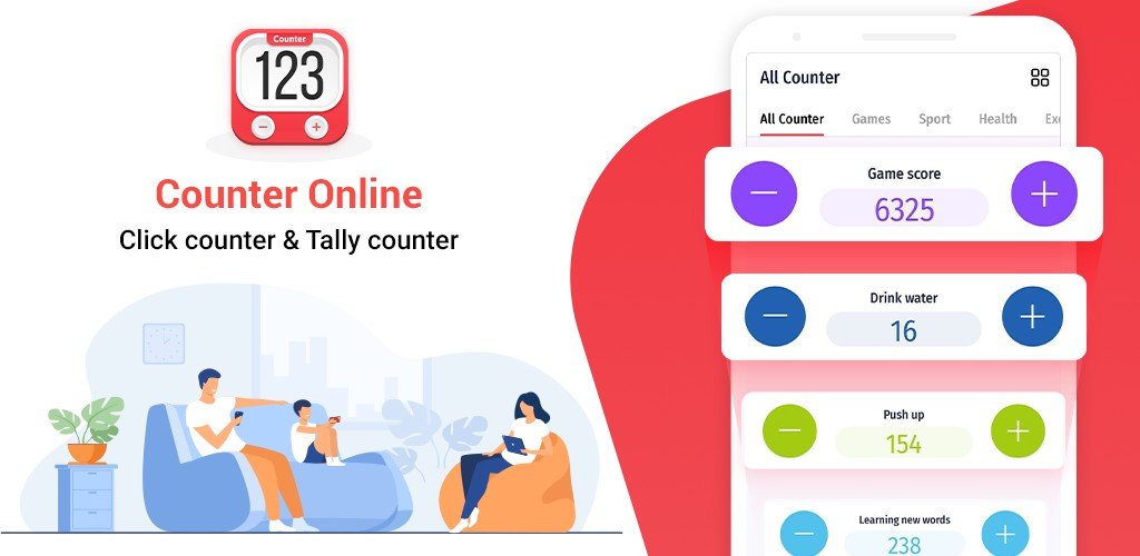 Counter Online: Click counter & Tally counter