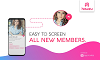 Easy to screen all new members