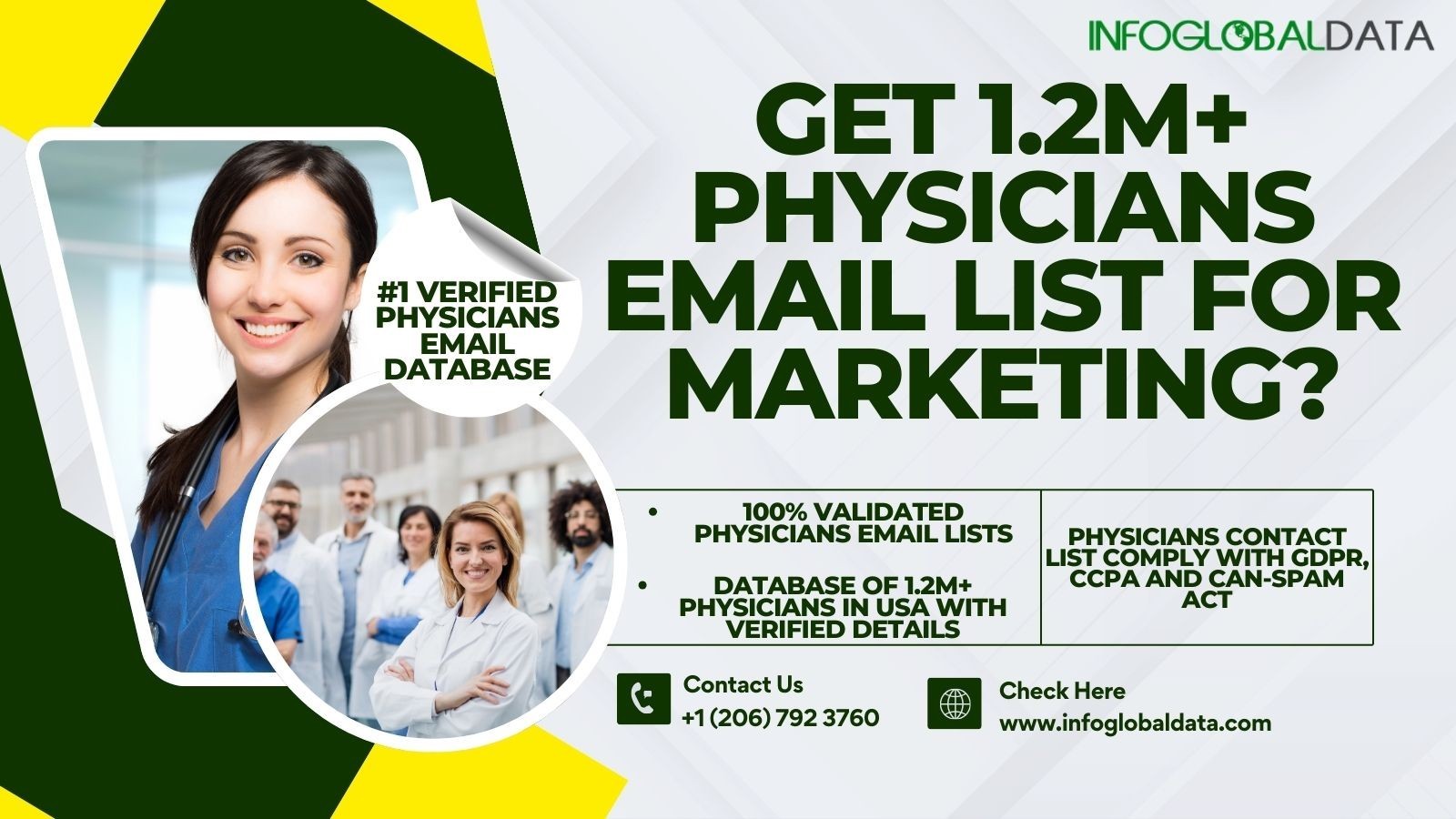 Unlock Your Marketing Potential with Verified Physicians Contact Lists