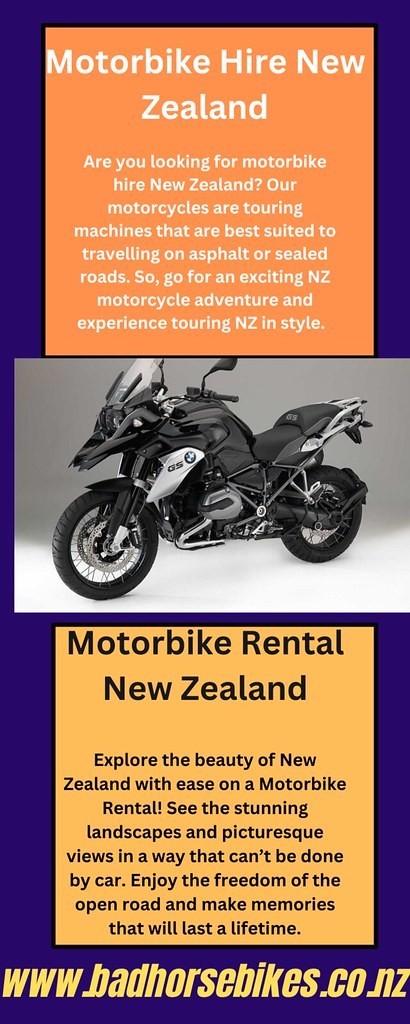 Hire BMW Motorcycles NZ