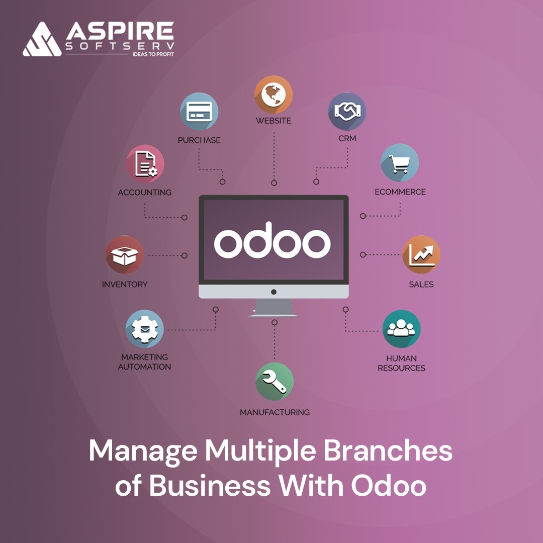 How to Manage Multiple Branches of Business With Odoo?