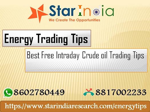 Energy Trading Tips:Best Free Intraday Crude oil Trading Tips	