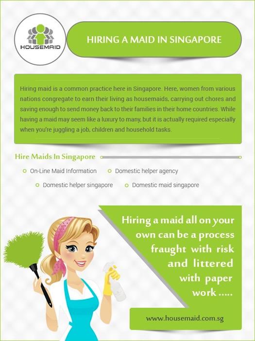 Hiring A Maid in Singapore