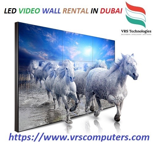 Led video wall rental in Dubai