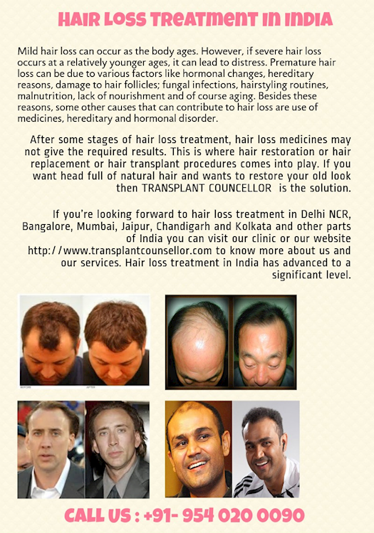  Hair Loss Treatment In India