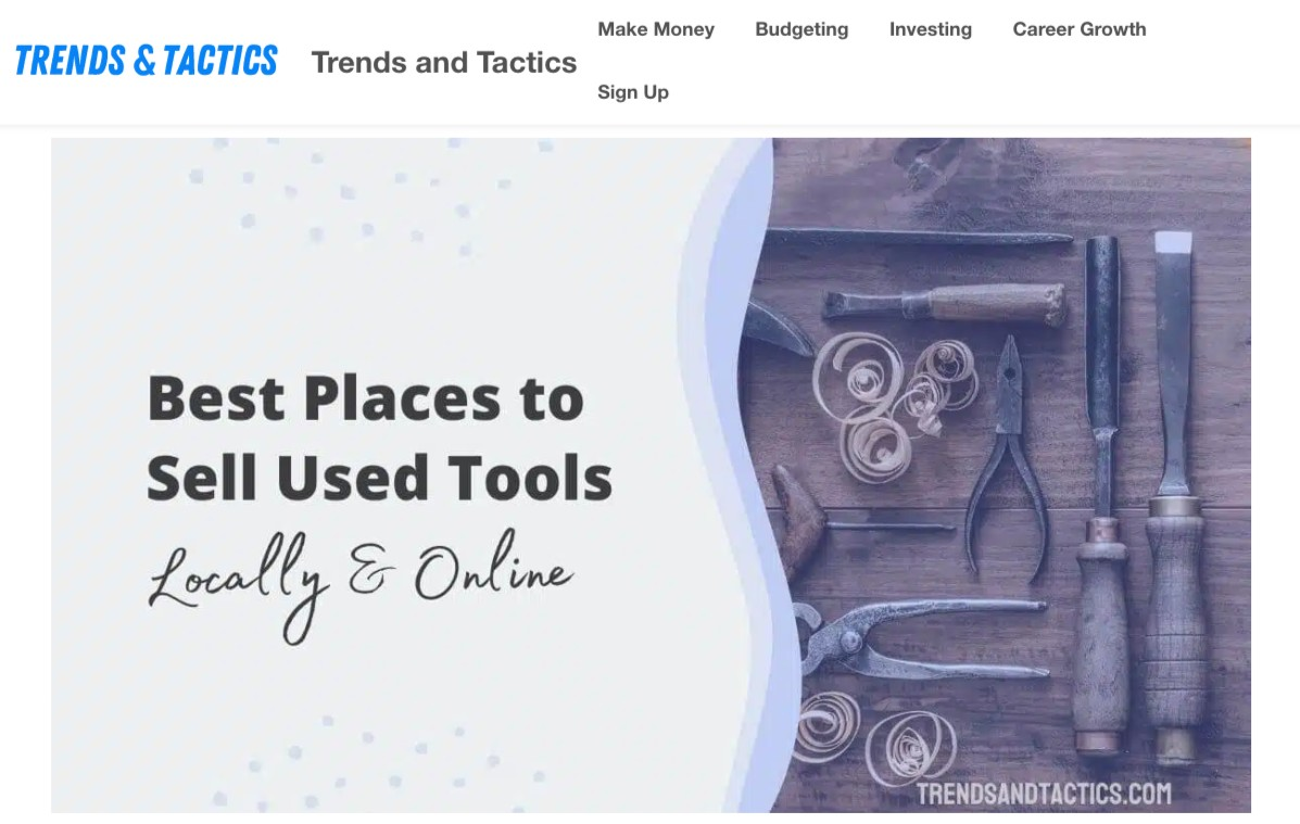 Website - Trends & Tactics