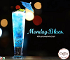 Sparkling Blue Hawaii Mocktail at Caffix- The Tech Cafe