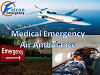 Get Falcon Emergency Air Ambulance Service in Patna with all Medical Facility 