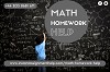 Online Math Homework Help by Mathematics Experts