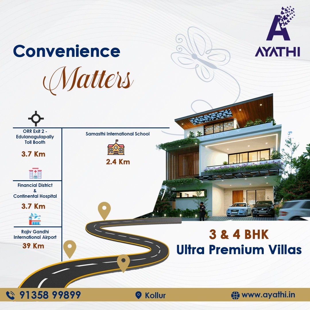 Villas for sale in tellapur