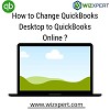 How to change QuickBooks Desktop to online