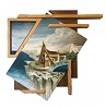 Buy Wall Art Online - Cabin On The Pond