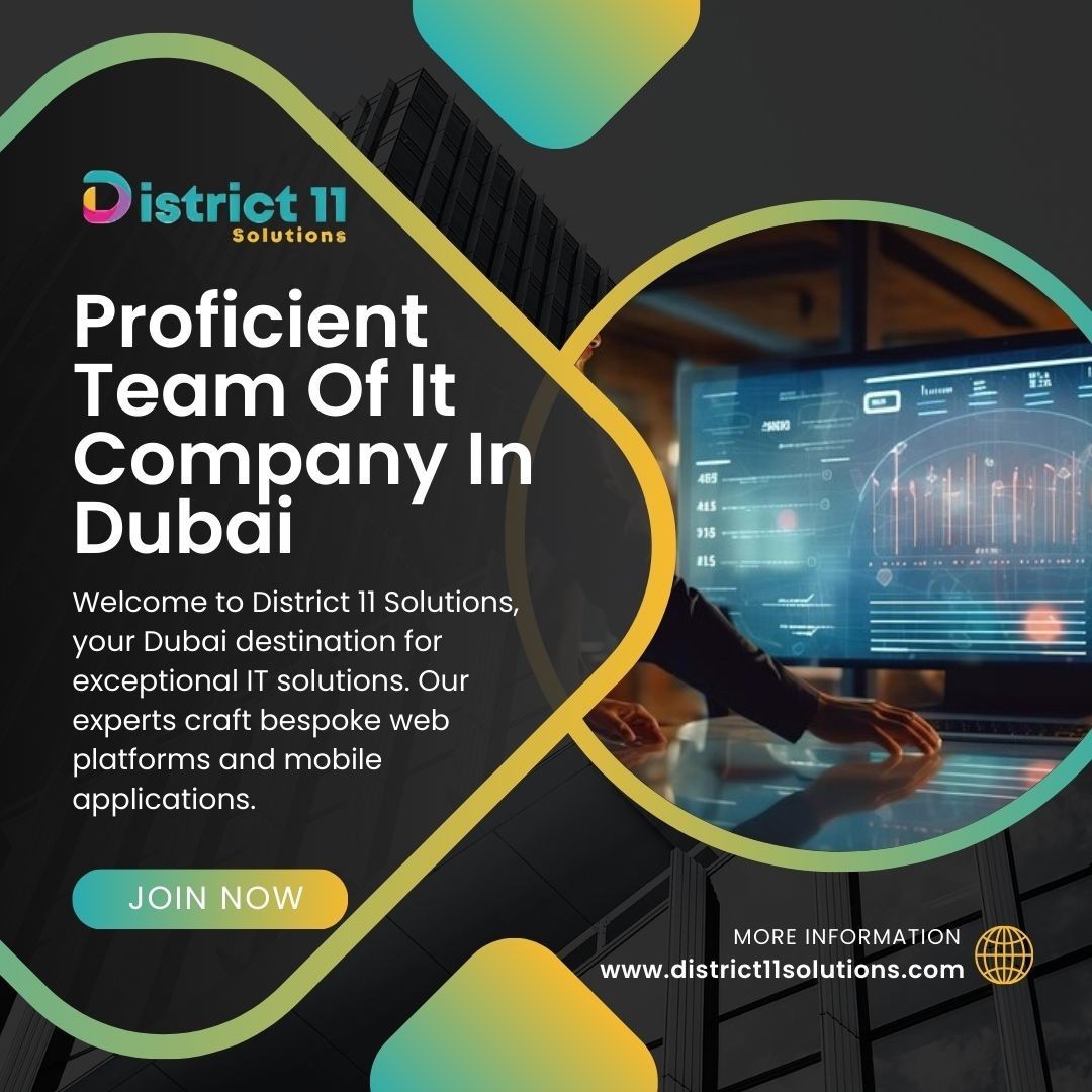 Proficient Team of IT Company in Dubai - District 11 Solutions