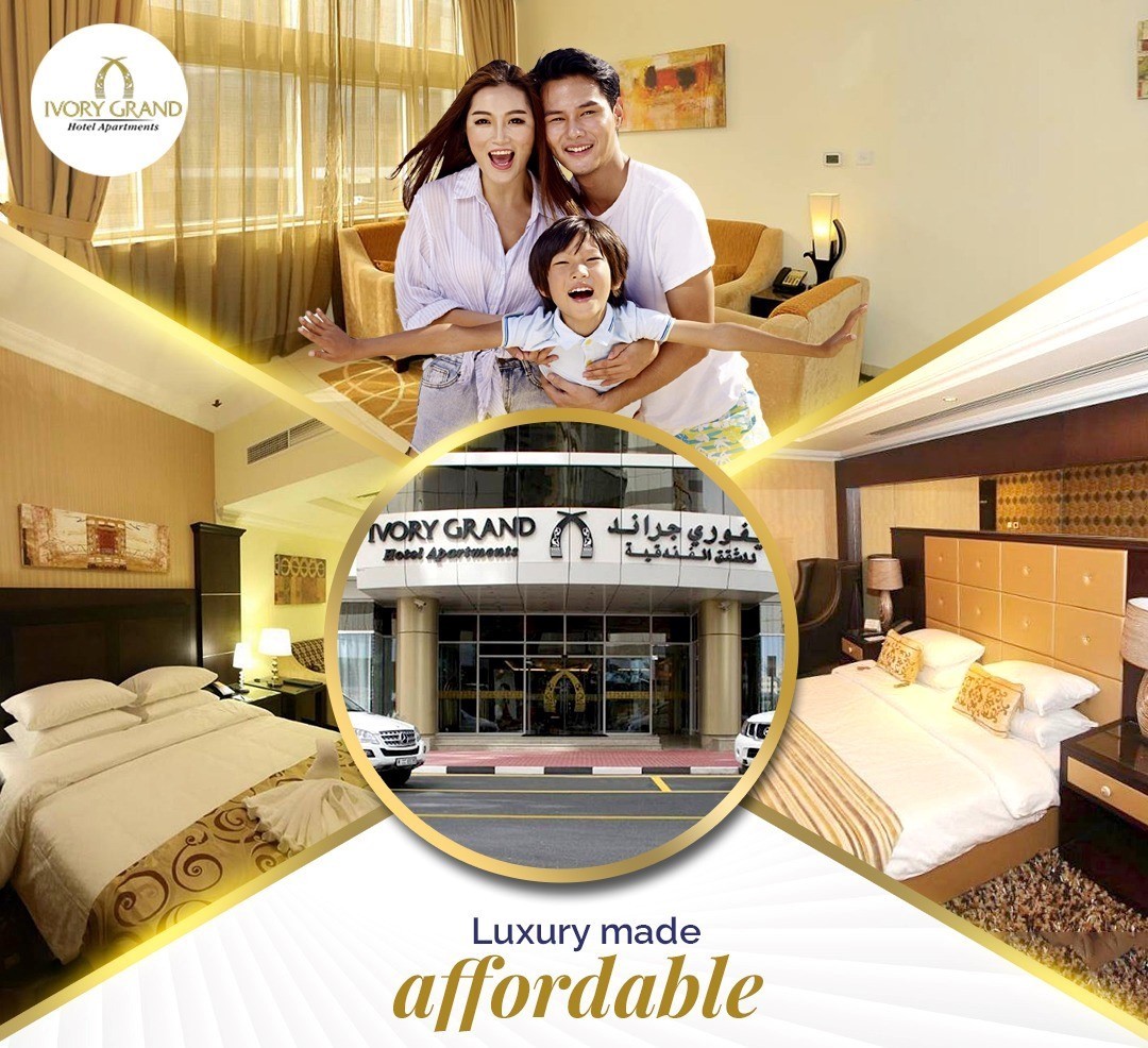 Luxury Staycation at Ivory Grand Hotel Apartments in Al Barsha, Dubai