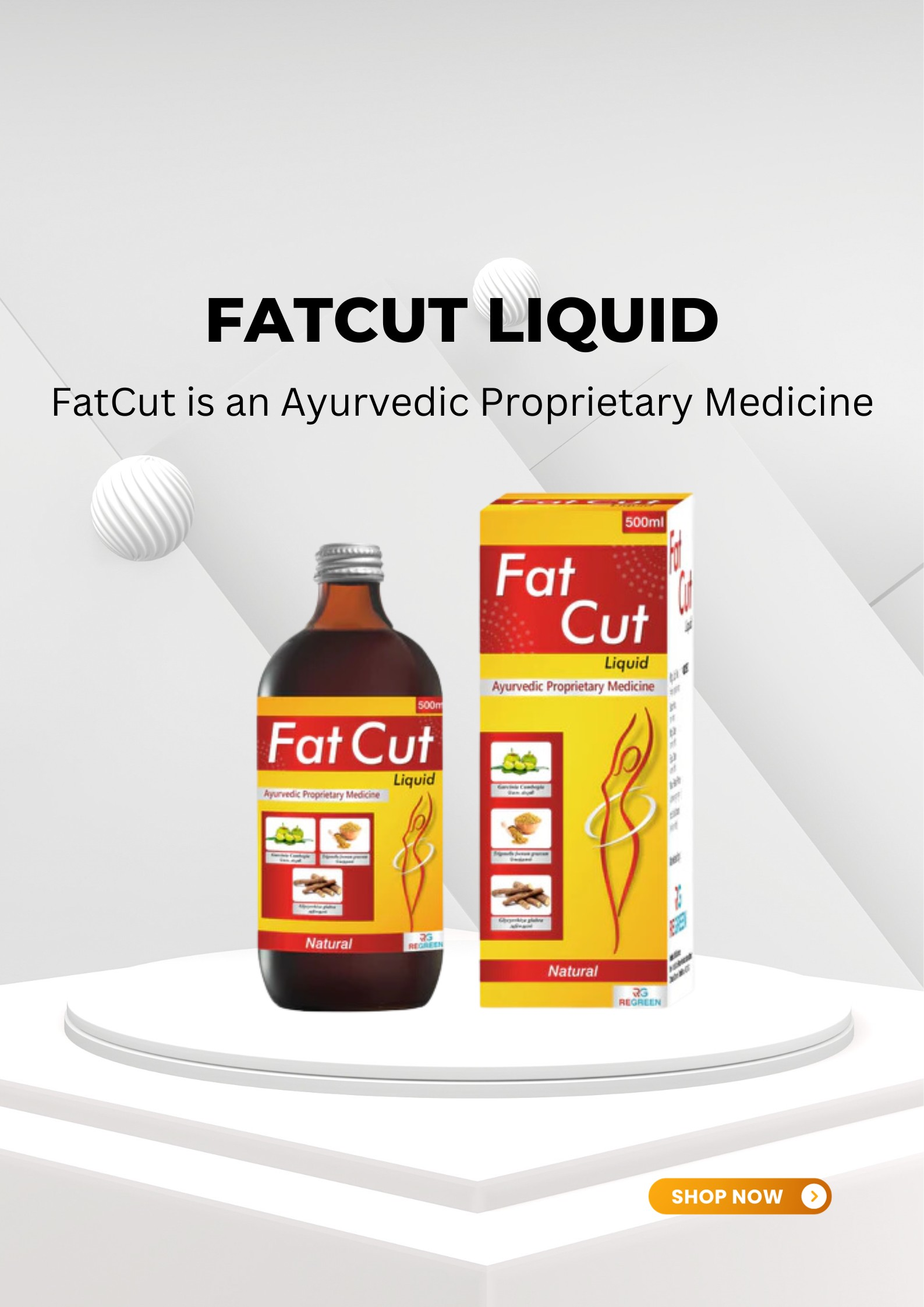 Ayurvedic Weight Loss | FatCut Proprietary Medicine