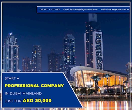 Professional Company in Dubai Mainland Just for AED 30,000