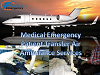 Get Medical Emergency Air Ambulance Services from Varanasi at Low Fare