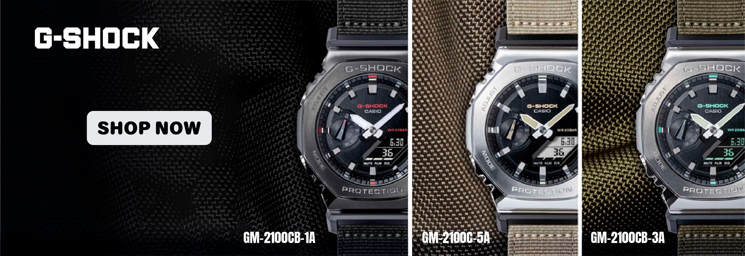 Get impressed by the CASIO G-SHOCK Utility Metal Watches collection 