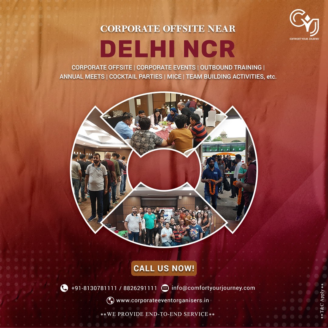 Corporate Offsite Venues near Delhi |Corporate Team Outing 
