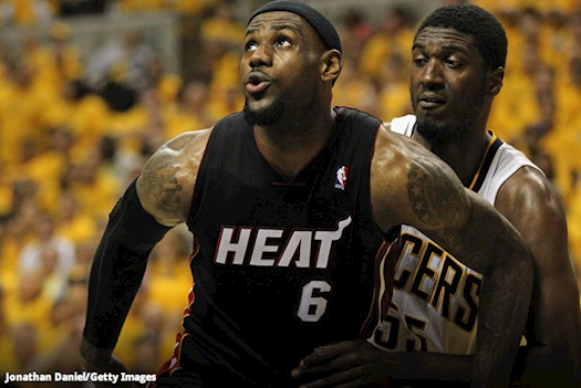 The Miami Heat vs. Indiana Pacers