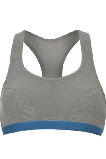 Unique Grey Sports Bra Wholesale