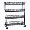 Mobile Basket Shelf Cart