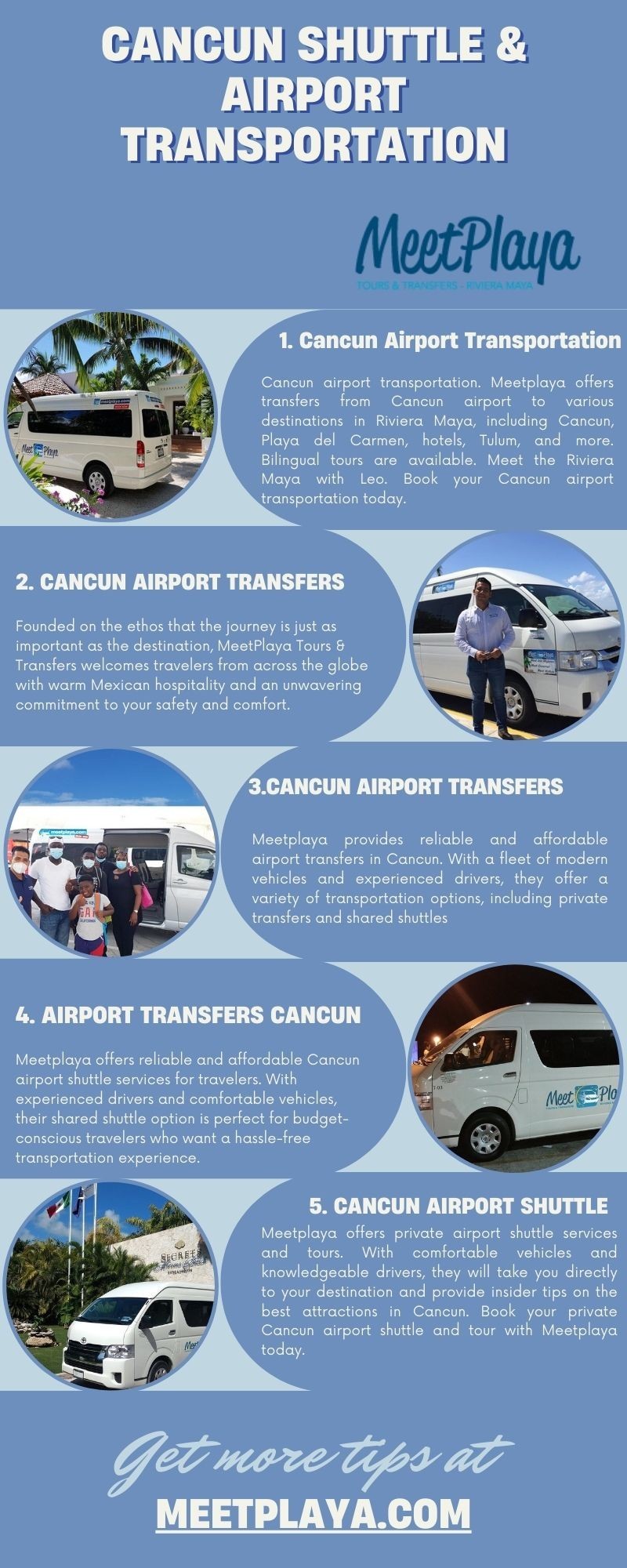 Things to Do in Riviera Maya with MeetPlaya Transportation