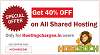 40% Discount on Hosting + Lifetime Free Domain at HostSoch