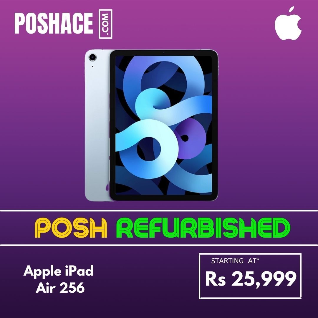 Buy Refurbished iPad INDIA | Poshace