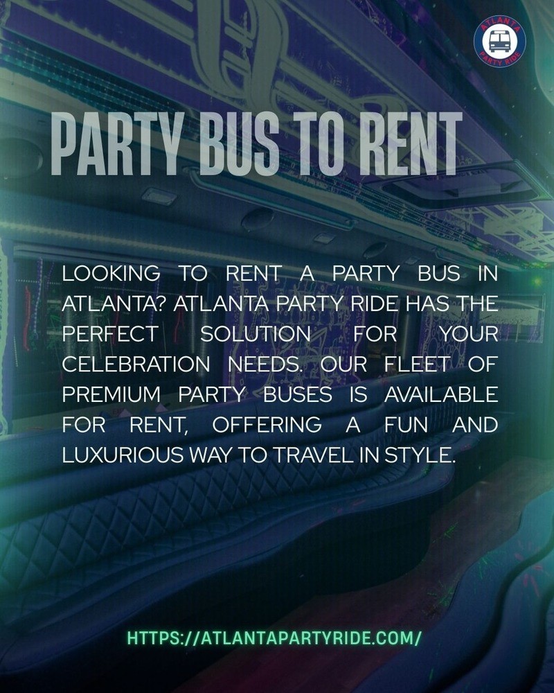 Rent a Party Bus Today | Atlanta Party Ride