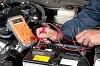 One of our techs checking on the battery voltage in Las Vegas